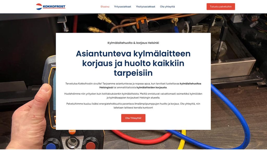 Kylmälaitehuolto Helsinki KOKKOFROST